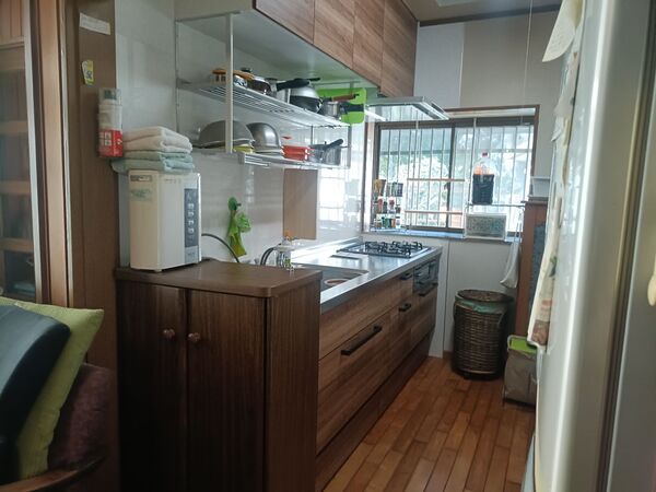 千葉市花見川区K様_施工後キッチン全体