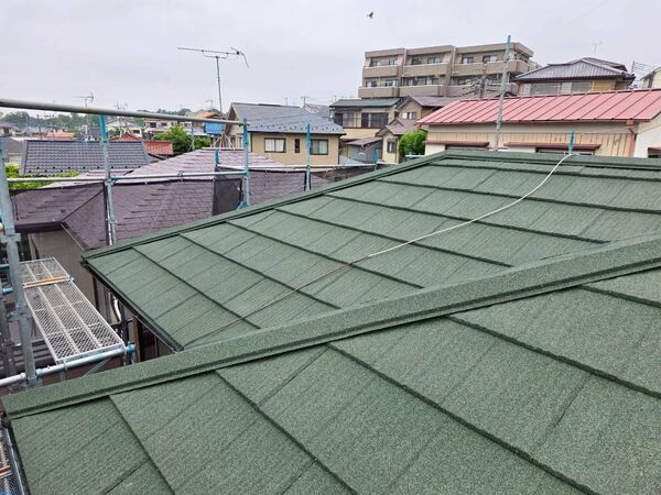 緑区A様屋根完成