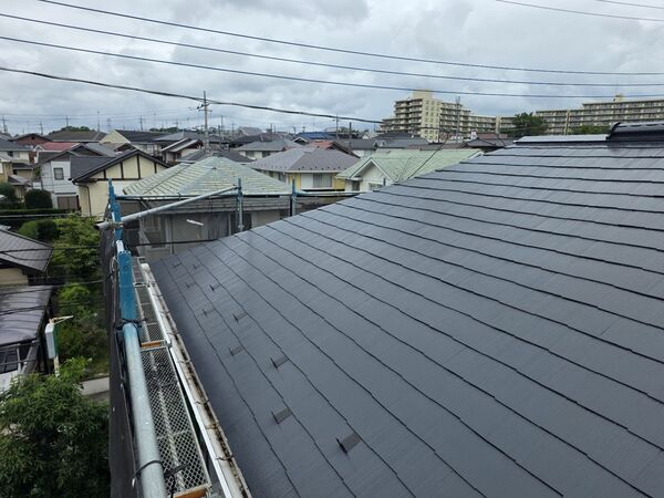 千葉市緑区M様-屋根外壁塗装-施工後屋根 (3)
